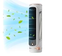 Tuxxjzm Enfriador de aire personal, acondicionadores de aire portátiles, Ventilador de CA portátil de 3 velocidades, Aire acondicionado portátil, ventilador de enfriamiento, pequeño enfriador de aire