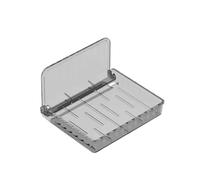 Tuxxjzm Estantes colgantes transparentes, estantes transparentes para pared | Estante de pared robusto y plegable de acrílico transparente innovador,Organizador multifuncional para estantes de pared,