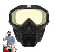 Tuxxjzm Gafas de esquí, gafas de motocicleta,Gafas calientes antiniebla extraíbles - Gafas calientes antivaho, gafas Airsoft Máscara Dirtbike Atv Motocross gafas para hombres mujeres jóvenes