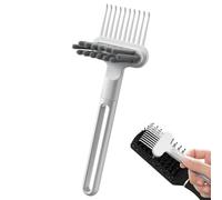 Tuxxjzm Herramienta limpiadora de cepillo de pelo, 2 en 1, removedor de cepillo de pelo, limpiador de peine de rastrillo | Suministros de peinado antideslizantes para uso diario, salón de belleza