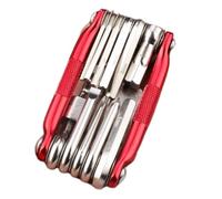 Tuxxjzm Herramienta multifunción para ciclismo de montaña, herramienta multifunción para ciclismo - Herramientas de reparación Herramienta de cadena de ciclismo | Destornillador plegable 11 en 1