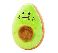 Tuxxjzm Juguetes para Perros para masticadores agresivos | Juguetes masticables chirriantes para Perro, enriquecimiento Mental, del aburrimiento, diseño de Frutas, mordedor de Peluche con