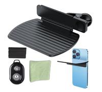 Tuxxjzm Kit de clip de espejo de cámara para smartphone, accesorio de espejo de teléfono para viajes, agarre estable, accesorio para smartphone para influencers de redes sociales, creadores de vlogs