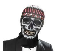 Tuxxjzm Máscara de terror de Halloween, máscara de miedo de Halloween | Horror Divertido Tocado Completo de Red Divertidos Juguetes de Máscara de Horror,Disfraz espeluznante máscara de fantasma