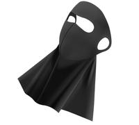 Tuxxjzm Máscara facial con protección solar - Máscara solar UV | Protector de enfriamiento transpirable, polaina para el cuello, cubierta facial para jardinería y equitación, Negro, Refer to