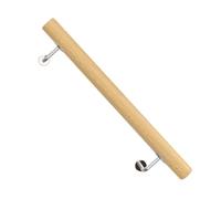 Tuxxjzm Pasamanos para escaleras | Pasamanos montados en la pared, pasamanos de madera antideslizante para porche, terraza, hogar, balcón, lugar de trabajo