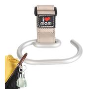 Tuxxjzm Percha para cochecito, gancho resistente para mamá, clip seguro, organizador de bolsas de cochecito, gancho multiusos para carro de bebé para bolsa de la compra