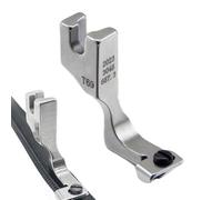 Tuxxjzm Pie de cremallera para máquina de coser, pie ajustable con cremallera de un solo lado, herramientas de dobladillo para ropa del hogar para creadores, mamá, sastres, marido, diseñadores, abuela