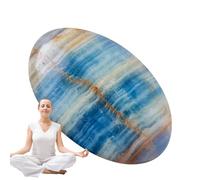 Tuxxjzm Piedras preciosas naturales, piedras ovaladas de palma para masaje, cristales de palma pulidos para decoración del hogar, alivio del estrés y meditación