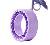 Tuxxjzm Rodillo de espuma de ejercicio, masajeador de rueda antideslizante, rodillo de entrenamiento de ejercicio, para gimnasio en casa, fitness, entrenamiento diario, rutina de bienestar