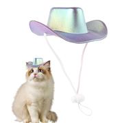 Tuxxjzm Sombrero de para Gato, Sombrero de para Mascotas - Sombrero para Mascotas Sombrero de Gatito | Sombreros de Brillantes, Sombrero de Diversión para Disfraz