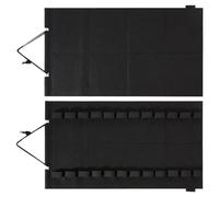 Tuxxjzm Soporte de exhibición de cinturón de artes marciales, organizador de pared de fieltro para cinturón de lucha, accesorio de aprendizaje de arte marcial, estante de almacenamiento de pared para