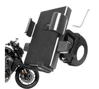 Tuxxjzm Soporte de teléfono para motocicleta, soporte de teléfono para motocicleta, soporte de bicicleta giratorio para teléfono de motocicleta, pinza de manillar de bicicleta desmontable para