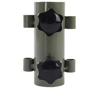 Tuxxjzm - Soporte para barra de toldo, soportes para barra de tienda de campaña | Soporte de poste fijo para tienda a prueba de viento - Tubo de soporte de tienda ajustable para soporte de sombrilla