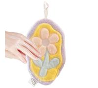 Tuxxjzm Toallas florales, toallas - Toallas de baño para secar las manos | Toalla floral con anillo colgante de secado rápido para comodidad en la cocina y el baño