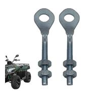 Tuxxjzm Tornillo tensor de cadena, ajuste de tensor de cadena, tensor de cadena para ruedas de pedal, tensor de cadena todoterreno, apto para ATV 50/70/90/110/125, evitar accidentes