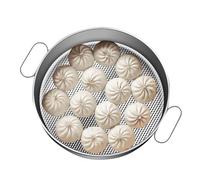 Tuxxjzm Vaporera de alimentos, vaporera para pasteles - Sartén antiadherente Sartén china para cocinar al vapor,Herramienta de horneado de pasteles de acero inoxidable para suministros de panadería