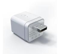 TUYA - Adaptador USB inteligente, interruptor de 5 V, WiFi, mini USB, funciona con Alexa-Hey-Google Alice para hogar inteligente