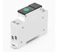 TUYA MCB ZigBee Smart Circuit Breaker Over Current Under Voltage Protection Power Metering 1-63A Wireless Remote Control Switch,práctico