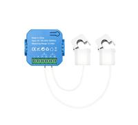 Tuya Medidor de EnergíA WiFi 2 VíAs Bidireccional 1/2 Canal con Pinza App Monitor EnergíA Solar Producida y Consumida 2CT