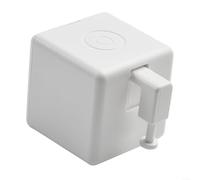 Tuya para pulsador de botones inteligentes Zigbee, robot de interruptor inalámbrico para paneles basculantes, no requiere cableado, control de voz y aplicación a través de Smart-Life, blanco