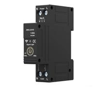 TUYA para ZIGBEE para disyuntor inteligente 63A, medidor de potencia WiFi con función prepagada, control remoto y de voz, protección contra sobrecorriente para monitoreo de energía del hogar