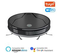 Tuya Robot Aspirador y Trapeador 2 en 1 WiFi Inteligente con Control por Voz