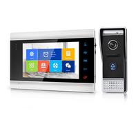 Tuya Smart WiFi Kit Videoportero con Cámara Alexa Google y Monitor Interno