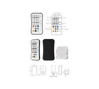 Tuya SPI RGB/RGBW Píxeles Controlador LED WIFI 2,4 GHz RF Remoto para Alexa ECHO para WS2811 WS2812B WS2815 Tira 1 Juego