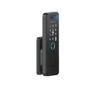 Tuya WiFi 3D Face Recognition Waterproof Fingerprint Smart Door Lock With Rechargeable Battery App Code Keyless Gate Lock(Face NO App 2BAT)