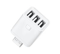 Tuya WiFi Adaptador USB Interruptor 3 Gang 5V Adaptador de Corriente USB Control de Vida Inteligente A Través de Alexa Yandex Alice