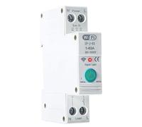 Tuya WiFi Disyuntor Inteligente Medición de Potencia 1P 63A Riel DIN for Control Remoto de hogar Inteligente
