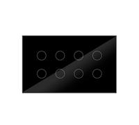 Tuya Wifi para Luz de Toque Inteligente en Pared para Panel de Vidrio de Interruptor, Compatible con la App Tuya para Control de Toda la Casa