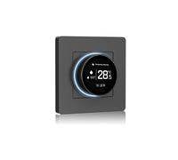 Tuya ZigBee Inteligente Perilla Termostato Agua Piso Calor Controlador de Temperatura Funciona con para Alexa Home Negro