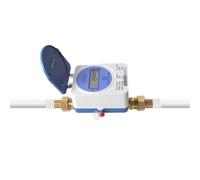 Tuya Zigbee - Medidor ultrasónico inteligente de agua fría IP68 LCD, pantalla digital, medición de consumo de flujo de agua para el hogar, jardín, sistema de riego DN15 (15 mm (2,5 m³/H)