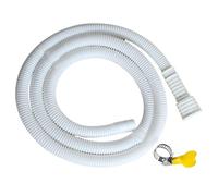 Tuyau Flexible De Sortie D'eau De Grand Diamètre -Tuyau De Vidange Pour Déshumidificateur - PE Haute Pression Avec Collier De Serrage, Longueurs 2m/ three m /5m Pour Machine À Laver & Lave-Vaisselle