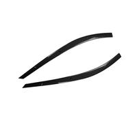tuyda Embellecedor de cejas for faros delanteros, compatible con Volkswagen, compatible con VW, compatible con Tiguan MK1 2011-2016. Protector de cejas para faros delanteros(ABS Carbon Fiber)