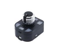 tuyda Interruptor de espejo retrovisor, Compatible With Q7, R8, A6, S6, TT, S4 y A4. interruptor del espejo lateral del conductor