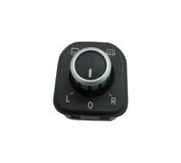 tuyda Perilla de Compatible With del interruptor de control del espejo, Compatible With VW, Compatible With Jetta Golf Mk5 Mk6 interruptor del espejo lateral del conductor