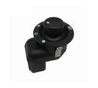 tuyda Perilla de Compatible With del interruptor del espejo retrovisor, Compatible With Renault, Clio III Mk3 Laguna 2 Scenic 2007-2017 interruptor del espejo lateral del conductor