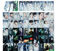 TuYines SEVENTEEN Photocards, 55 unidades de tarjetas seventeen Lomo Card, Happy Burstday, tarjetas fotográficas Seventeen, imprescindibles para los fans del K-pop (verde)