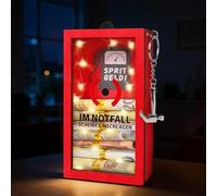 TUZELIYA Licencia de conducir LED regalo aprobado - Sprit Dinero Cumpleaños Regalo Dinero Madera - Cupón de Tanque, Coche Nuevo, Regalo de gasolineras - Embalaje de cupones - Creativo DIY Esc para