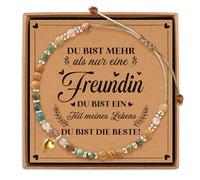 TUZELIYA Regalos para mujeres, pulsera de piedra natural positiva regalo para mujeres, regalo de cumpleaños, regalo de Navidad, regalo del día de la madre para novia, mamá, abuela, colega, hermana