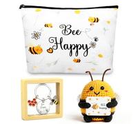 TUZELIYA Regalos para mujeres - regalos de cumpleaños para novia, mamá, compañera, amante, Bee Happy, Große Kapazität, moderno