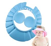Tuzsocr - Gorro de ducha para bebé, 3 unidades, gorro de champú para niños, ajustable con visera, gorras de baño, boca para bebé, lavado de cabello, para 0-9 años, protege los ojos y las orejas de los
