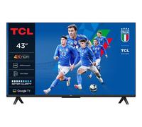 TCL P6K 43P6K Televisor 109,2 cm (43") 4K Ultra HD Smart TV Wifi Metálico