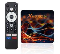 TV Box Android 14.0,Dulmssxy Smart TV Box with 1GB RAM 8GB ROM RK3518 Quad-Core 64bit Cortex-A53 Mali 450 MP2 GPU Support 4K 3D 1080P 2.4/5.0GHz WiFi BT5.0 10/100M Ethernet DLNA HDMI 2.0 H.265 USB3.0