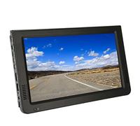 TV Digital Portátil de 10 Pulgadas, Pantalla LED ISDB TFT HD para Automóvil, Caravana, Cocina Al Aire Libre, Reproductor Multimedia con Batería Incorporada, Compatible con USB /