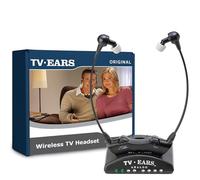TV-Ears 5.0 Analog Headset - Auriculares in-Ear inalámbricos (reducción de Ruido), Negro