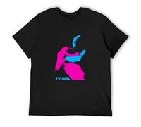 TV Girl Unisex - French Exit Album tee - Lovers Rock Unisex 100% Cotton Short-Sleeve T-Shirts Black L